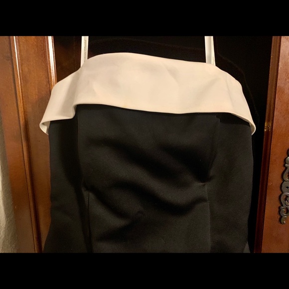 Black and White Formal Dress - Picture 3 of 5